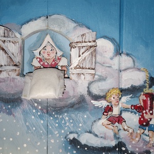 Hópárbaj fali kulcstartó  - otthon & életmód - dekoráció - fali és függő dekoráció - fali kulcstartó - Meska.hu