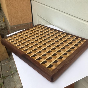 Vágódeszka 3D mintával - otthon & életmód - konyhafelszerelés, tálalás - sütés, főzés - vágódeszka - Meska.hu