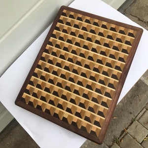 Vágódeszka 3D mintával, Otthon & Életmód, Konyhafelszerelés, tálalás, Sütés, főzés, Vágódeszka, Famegmunkálás, MESKA
