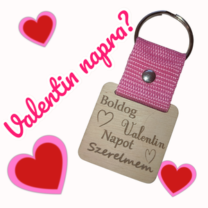 Kulcstartó Valentin napra (szerelmem) - táska & tok - kulcstartó & táskadísz - kulcstartó - Meska.hu
