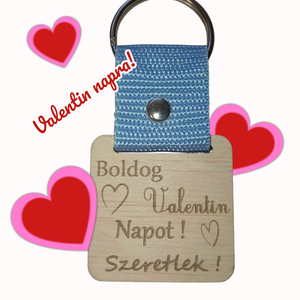 Kulcstartó Valentin napra (szeretlek) - táska & tok - kulcstartó & táskadísz - kulcstartó - Meska.hu