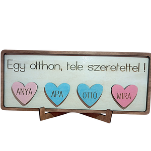 Személyre szabható asztaldísz  - otthon & életmód - dekoráció - asztal és polc dekoráció - díszdoboz - Meska.hu