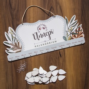 Ünnepi kalendárium - otthon & életmód - papír, írószer - naptár & tervező - Meska.hu
