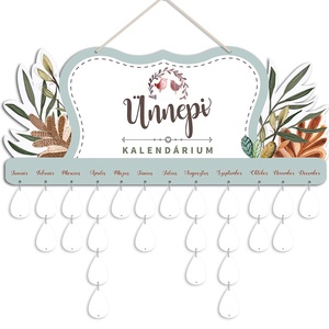 Ünnepi kalendárium - otthon & életmód - papír, írószer - naptár & tervező - Meska.hu