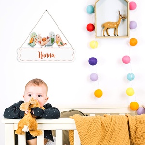 Csipogó névtábla - otthon & életmód - babaszoba, gyerekszoba - gyerek névtábla - Meska.hu