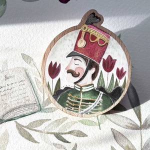 Huszáros kitűző - ékszer - kitűző és bross - kitűző - Meska.hu