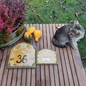 Házszám - otthon & életmód - ház & kert - házszám - Meska.hu