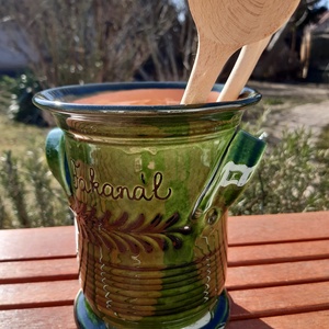 fakanáltartó - otthon & életmód - konyhafelszerelés, tálalás - sütés, főzés - fakanál & fakanáltartó - Meska.hu