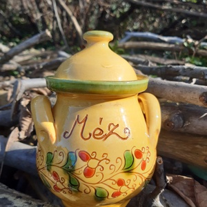 Mézescsupor, Otthon & Életmód, Konyhafelszerelés, tálalás, Konyhai tárolás, Méz & Vajtartó, Kerámia, MESKA