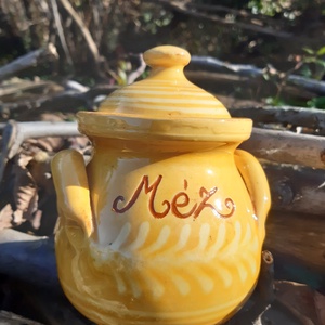 Mézescsupor, Otthon & Életmód, Konyhafelszerelés, tálalás, Konyhai tárolás, Méz & Vajtartó, Kerámia, MESKA