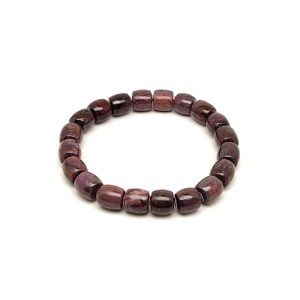 Szugilit henger ásvány karkötő 8�9 � 8,5�9,5mm, Ékszer, Karkötő, Ásványkarkötő, , MESKA