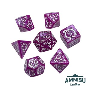 Lila - fehér mintás műanyag kockaszett, Játék & Sport, Szerepjáték, , MESKA