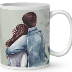 Névvel kérhető - Örökké együtt mintás bögre - otthon & életmód - konyhafelszerelés, tálalás - tálalás - bögre & csésze - Meska.hu