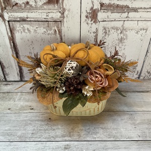 Őszi asztali dekoráció - otthon & életmód - dekoráció - dísztárgy - Meska.hu