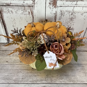 Őszi asztali dekoráció - Meska.hu