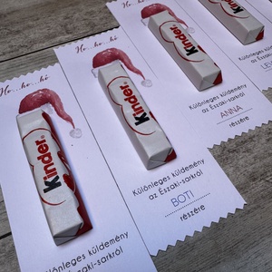 Különleges küldemény az Északi-sarkról  Mikulásos csokikísérő kártya -  - Meska.hu