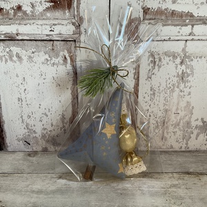 KARÁCSONYI AJÁNDÉK SZETT I., Karácsony, Karácsonyi lakásdekoráció, Karácsonyi lakásdíszek, Varrás, MESKA