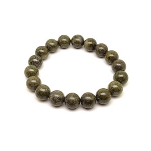 Kvarc pirittel zöld ásvány karkötő golyós 10mm, Ékszer, Karkötő, Ásványkarkötő, , MESKA