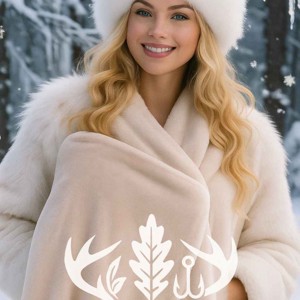 Meleg Drapp Duplarétegű Fleece Gyerektakaró - játék & sport - ovis felszerelés - ovis ágynemű - Meska.hu