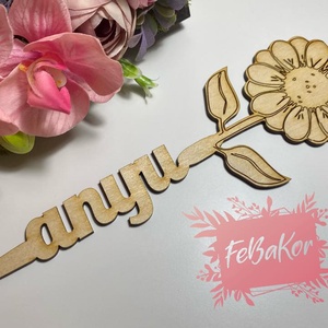 Neves favirágok - otthon & életmód - dekoráció - fali és függő dekoráció - felirat - Meska.hu