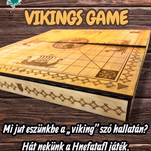 Hnefatafl , Játék & Sport, Táblajáték és Kártyajáték, Sakk, Famegmunkálás, MESKA