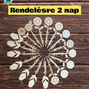 Neves favirágok - otthon & életmód - dekoráció - fali és függő dekoráció - felirat - Meska.hu