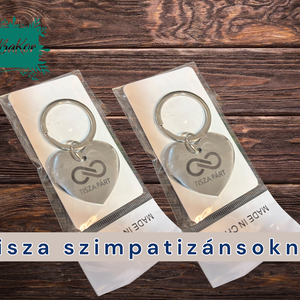 Tisza kulcstartó, Otthon & Életmód, Papír, írószer, Névjegykártya, Fémmegmunkálás, MESKA