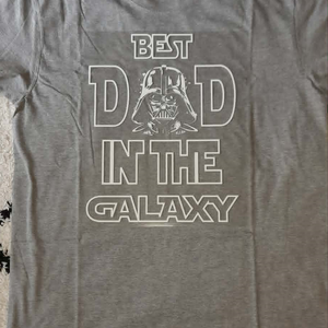 Star Wars Best Dad in the Galaxy Férfi Póló � Darth Vader Apák Napi Ajándék - ruha & divat - férfi ruha - póló - Meska.hu
