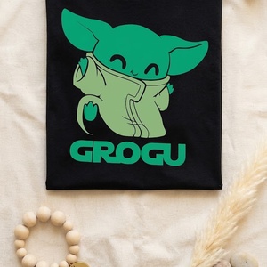 Grogu póló - Meska.hu