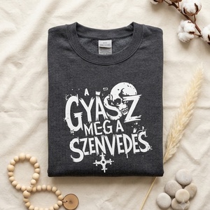 Gyász meg a szenvedés póló - Meska.hu