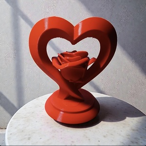 Redheart  rózsa, Otthon & Életmód, Dekoráció, Asztal és polc dekoráció, Asztaldísz, Mindenmás, MESKA