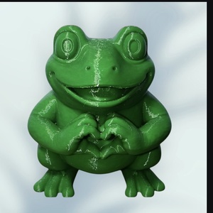 Heart-shaped béka, Otthon & Életmód, Dekoráció, Dekoratív figurák és szobrok, , MESKA