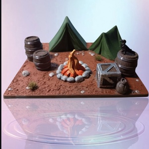 'Bandit' dioráma, Művészet, Makett, modell, , MESKA