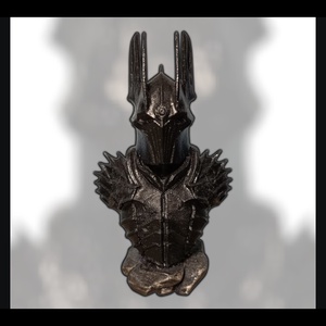 Szauron modell, Művészet, Makett, modell, Újrahasznosított alapanyagból készült termékek, MESKA