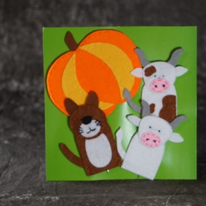 Iciri-piciri ujjbáb csomag, Játék & Sport, Bábok, Ujjbáb, Varrás, MESKA