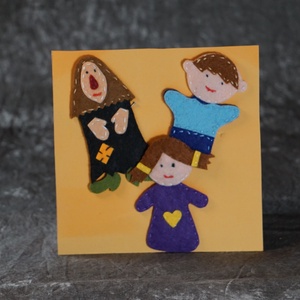 Jancsi és Juliska ujjbáb csomag, Játék & Sport, Bábok, Ujjbáb, Varrás, MESKA