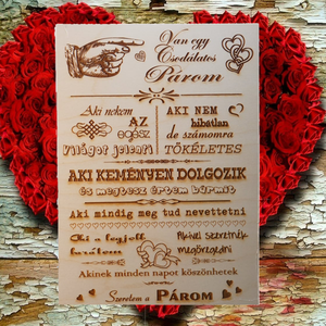 Szerelmes ajándékok, Otthon & Életmód, Dekoráció, Asztal és polc dekoráció, Díszdoboz, Famegmunkálás, Festett tárgyak, MESKA