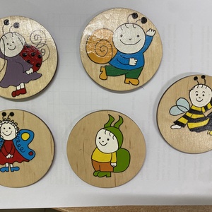 Háziállatok - hűtőmágnes csomag - otthon & életmód - konyhafelszerelés, tálalás - konyhai dekoráció - hűtőmágnes - Meska.hu