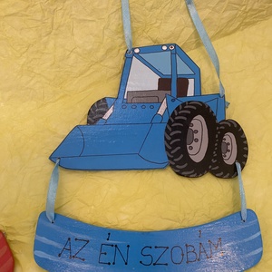 Markolós gyerekszoba tábla - otthon & életmód - dekoráció - ajtó- és ablak dekoráció - ajtótábla - Meska.hu