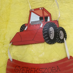 Markolós gyerekszoba tábla - otthon & életmód - dekoráció - ajtó- és ablak dekoráció - ajtótábla - Meska.hu