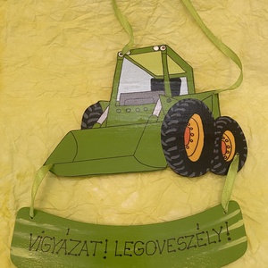 Markolós gyerekszoba tábla - otthon & életmód - dekoráció - ajtó- és ablak dekoráció - ajtótábla - Meska.hu