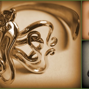 villa karkötő  medállal lobogás - ékszer - karkötő - karperec - Meska.hu