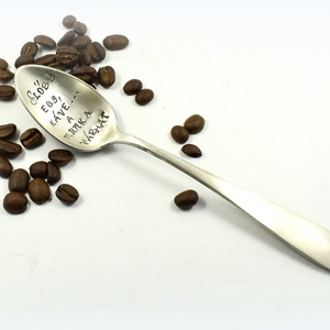 Munkahelyi kávéskanál - otthon & életmód - konyhafelszerelés, tálalás - tálalás - kanál & villa - Meska.hu