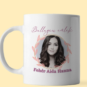 Egyedi fényképes bögre ballagásra, Otthon & Életmód, Konyhafelszerelés, tálalás, Tálalás, Bögre & Csésze, Decoupage, transzfer és szalvétatechnika, Kerámia, MESKA