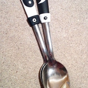 Jing és Jang páros kanál - esküvő - dekoráció - tálalás - Meska.hu