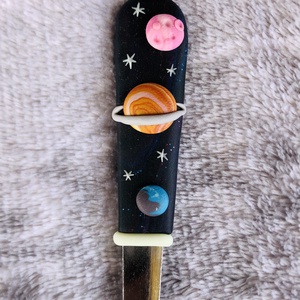 Galaxis kiskanál, Otthon & Életmód, Konyhafelszerelés, tálalás, Tálalás, Kanál & Villa, Gyurma, MESKA