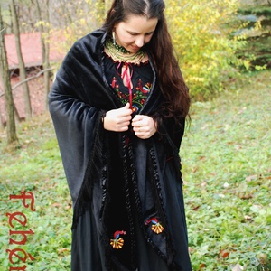 Rábaközi nagykendő - ruha & divat - sál, sapka, kendő - vállkendő - Meska.hu