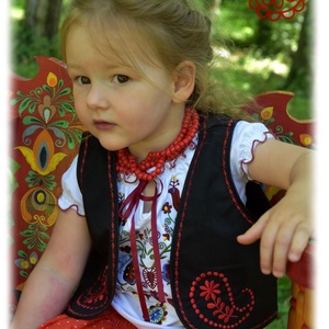 Cifra Palota mellényke - ruha & divat - babaruha & gyerekruha - gyerek mellény - Meska.hu