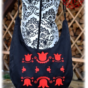 Fehérnép csónaktáskája - Mezőség - táska & tok - kézitáska & válltáska - nagy pakolós táska - Meska.hu