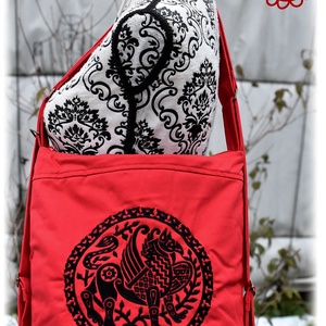 Cifra hátitarisznya � Griff (piros) - táska & tok - hátizsák - hátizsák - Meska.hu